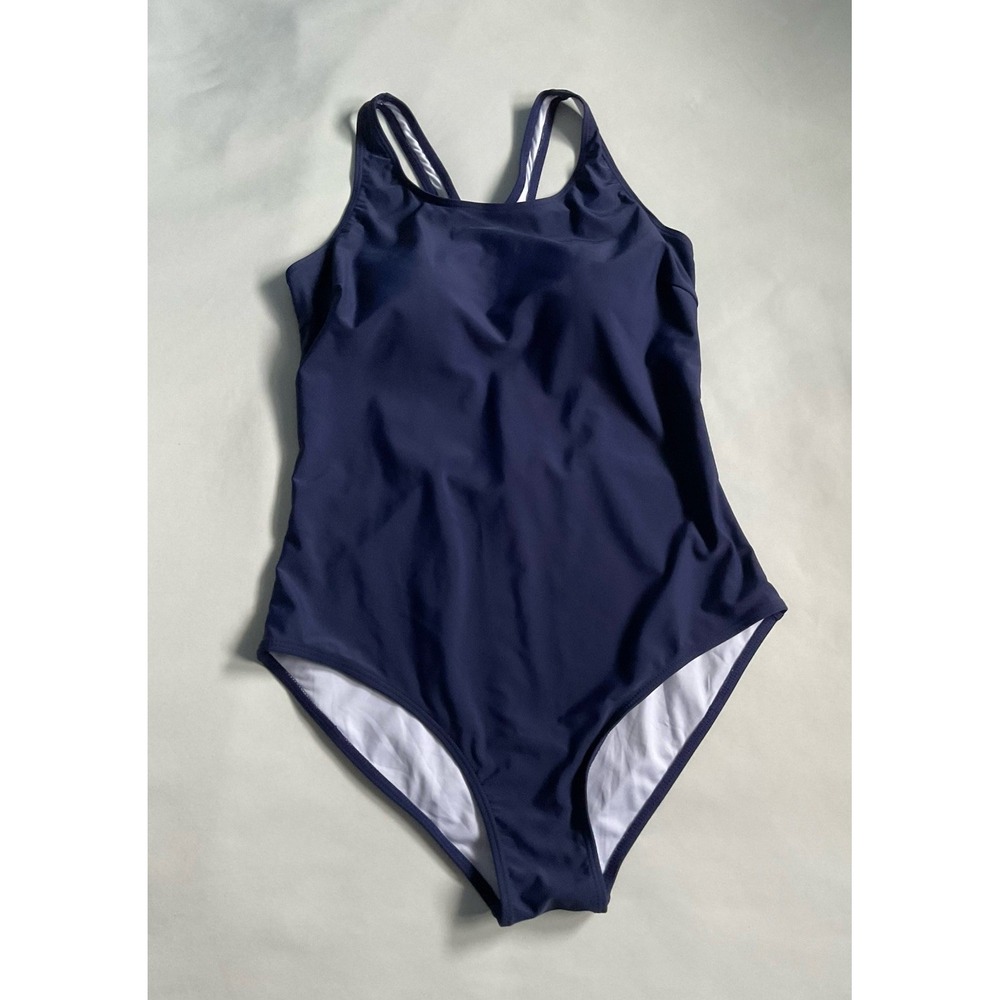 Tempt Me‎ Bikini Womens XL Swim Suit One Piece Blue